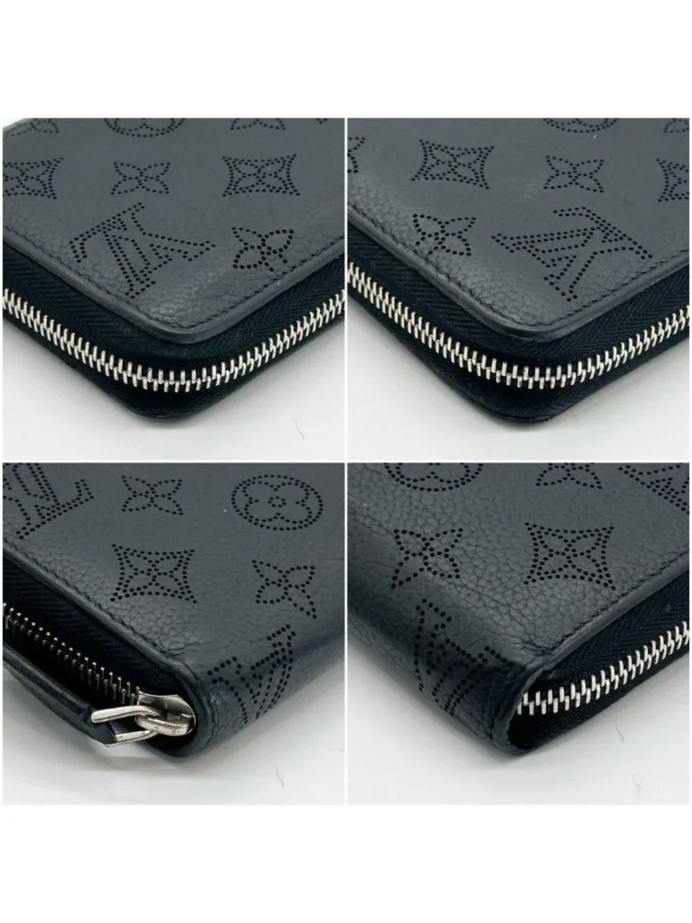 Louis Vuitton Zippy Wallet Mahina Monogram Round - Picture 7 of 13